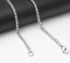 Corrente Cordão Masculino Prateado (unidade) - loja online