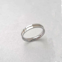 Aliança Feminina Masculina Namoro Compromisso Fio Ouro 18k
