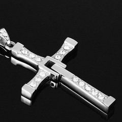 Colar cordão cruz ae aço 316l toretto velozes e furiosos! ( cod. PN-313 ) na internet