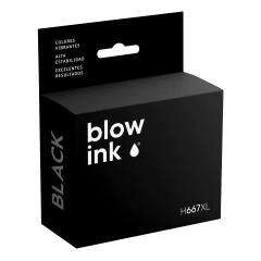 Cartucho de tinta H667XL Negro