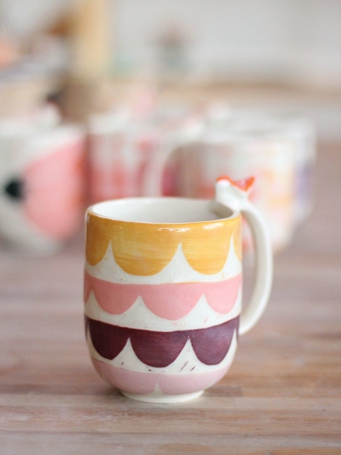 taza ondas de colores