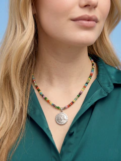 Collar Holy plata by Maran