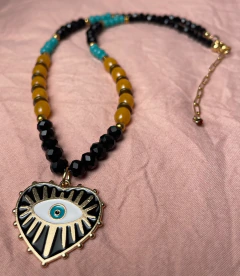 Collar Carmela negro by Maran - comprar online