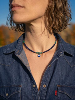 Collar Lucia azul by Maran