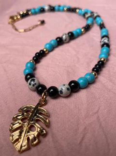Collar Cecilia turquesa by Maran en internet