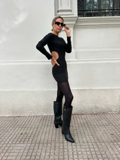 Botas altas Noah negro - comprar online