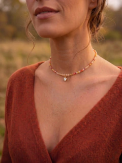 Collar Maqui rojo by Maran