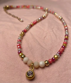 Collar Maqui rojo by Maran - comprar online