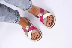 Sandalias Alli fucsia - tienda online