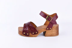 Sandalias guinda - VL Shoes