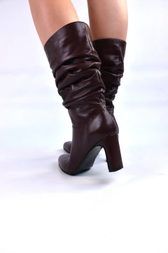 Botas altas borgoña 37 - VL Shoes