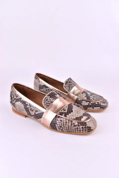 Mocasines Jaspe reptil