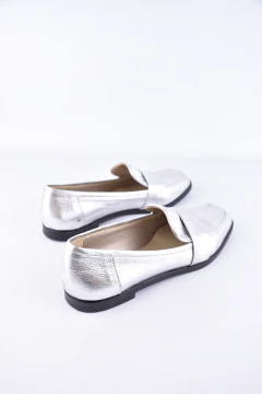 Mocasines Croco plata 37 - comprar online