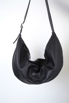 Cartera Alma Cuero Negro