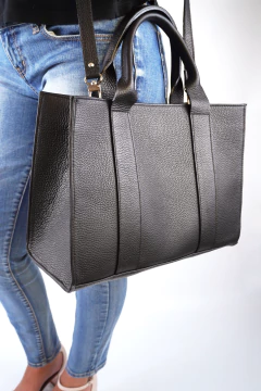 Cartera baul negro - comprar online