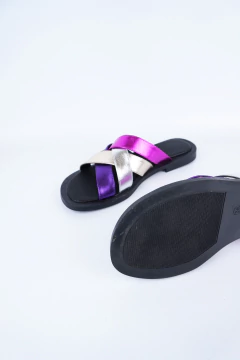 Sandalias Tauro metalizada - VL Shoes