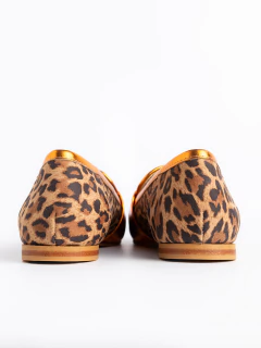 Image of Jaspe print y naranja