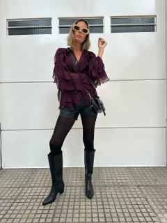 Botas altas Noah negro - comprar online