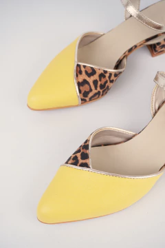 Letizia print y amarillo - VL Shoes