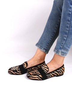 Mocasines Jade pelo cebra - VL Shoes