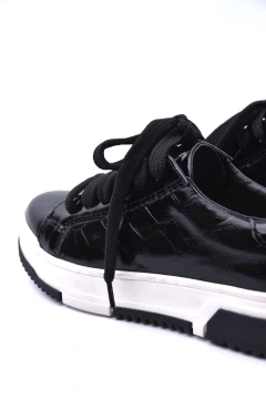Zapatillas croco negro - VL Shoes