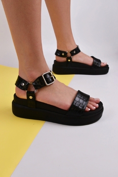 NAROA CROCO NEGRO