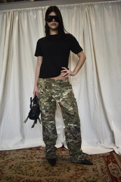Pant Militar muchos bolsillos (M)