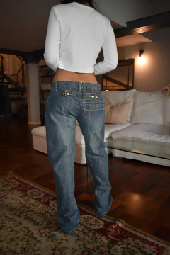 Imagen de 02.Jean Levi's engineered y2k regulador trasero (S)