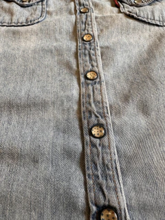 Camisa vintage Levi’s botones stars Clara (S-M) - tienda online