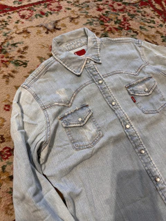 Camisa vintage Levi’s denim (M-L) - comprar online