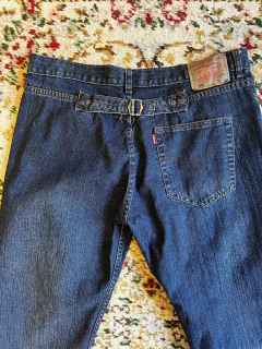 Jean Levi’s 505 Y2K oscuro hebilla trasera (40) en internet