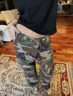 Pantalón Militar cargo (L regulable) botones