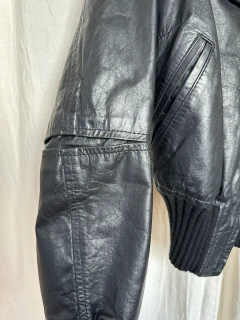 Campera 100% cuero Las Pepas negro (xs) - tienda online