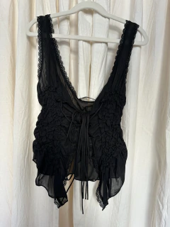 Top Zara negro (S)