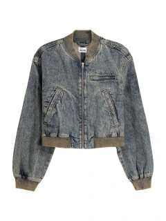 Campera Jean bomber BERSHKA (L) en internet