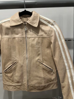 Campera Kosiuko 100% cuero beige (L) en internet
