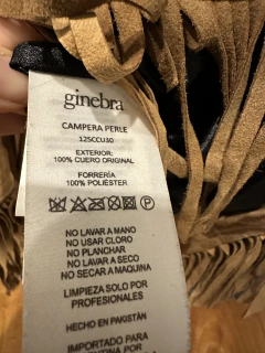 Saco Ginebra flecos suede (S) - tienda online