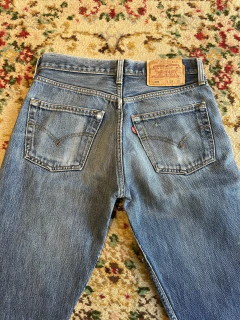 Jean Levi's 501 vintage azul oscuro (28) chico - comprar online