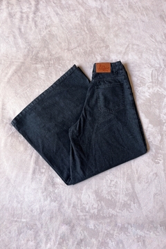 Jean limon super wide negro - comprar online
