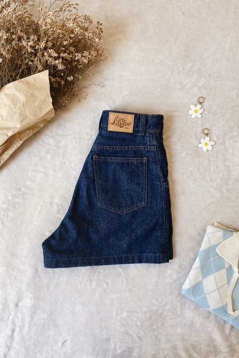 Short limon slouchy índigo