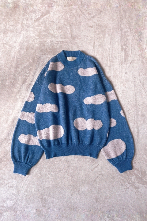 Sweater nube celeste (talle 1) - comprar online
