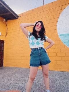 Imagen de Short cedron denim negro stone