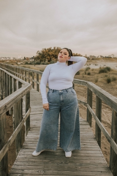 Jean super wide celeste vintage - Aire Molino