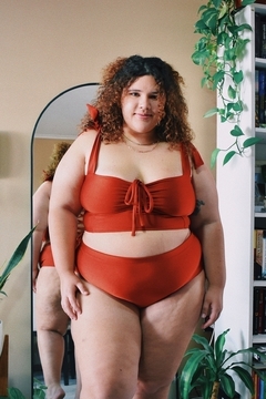 Imagen de Top hibisco flor celeste