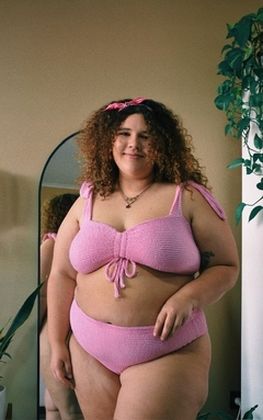 Imagen de Top Girasol pastel celeste