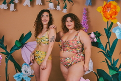 Tiro alto hibisco picnic azul en internet