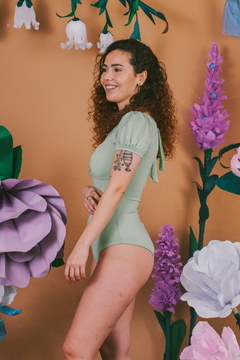 Imagen de Body girasol verde pastel