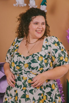 Imagen de Vestido lima limon natural