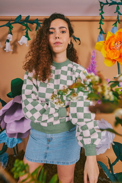Sweater nube celeste - tienda online