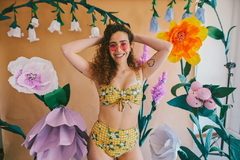Tiro alto hibisco selva naranja - tienda online